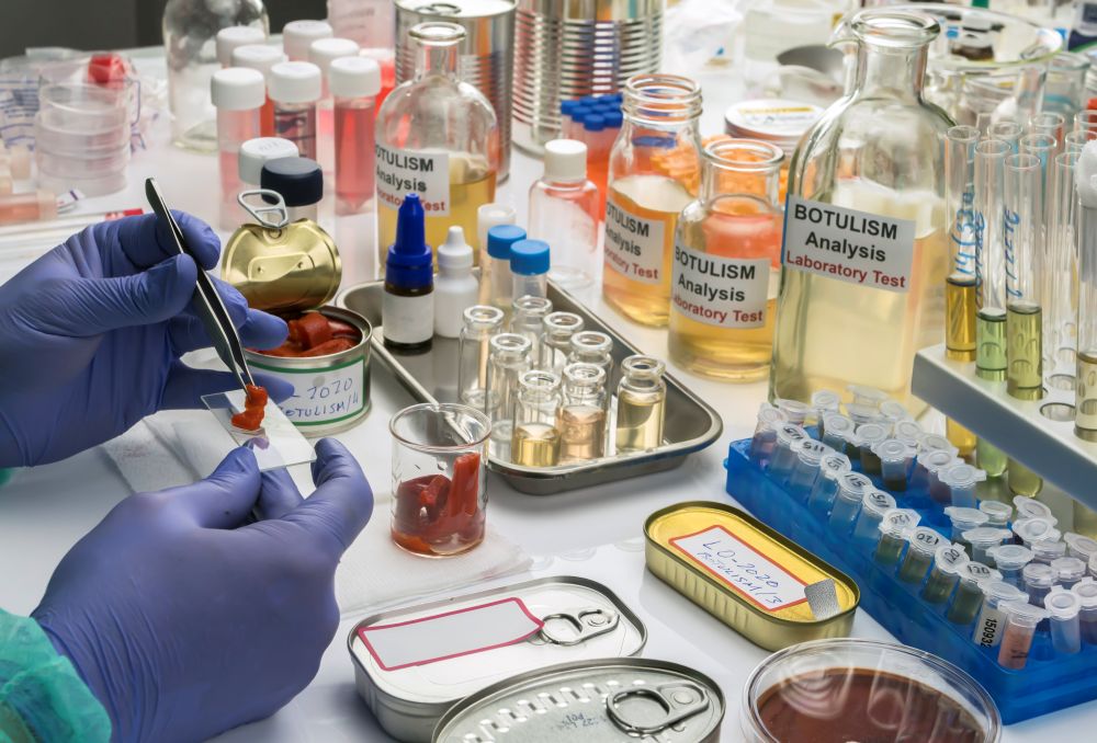 Food testing and analysis laboratory