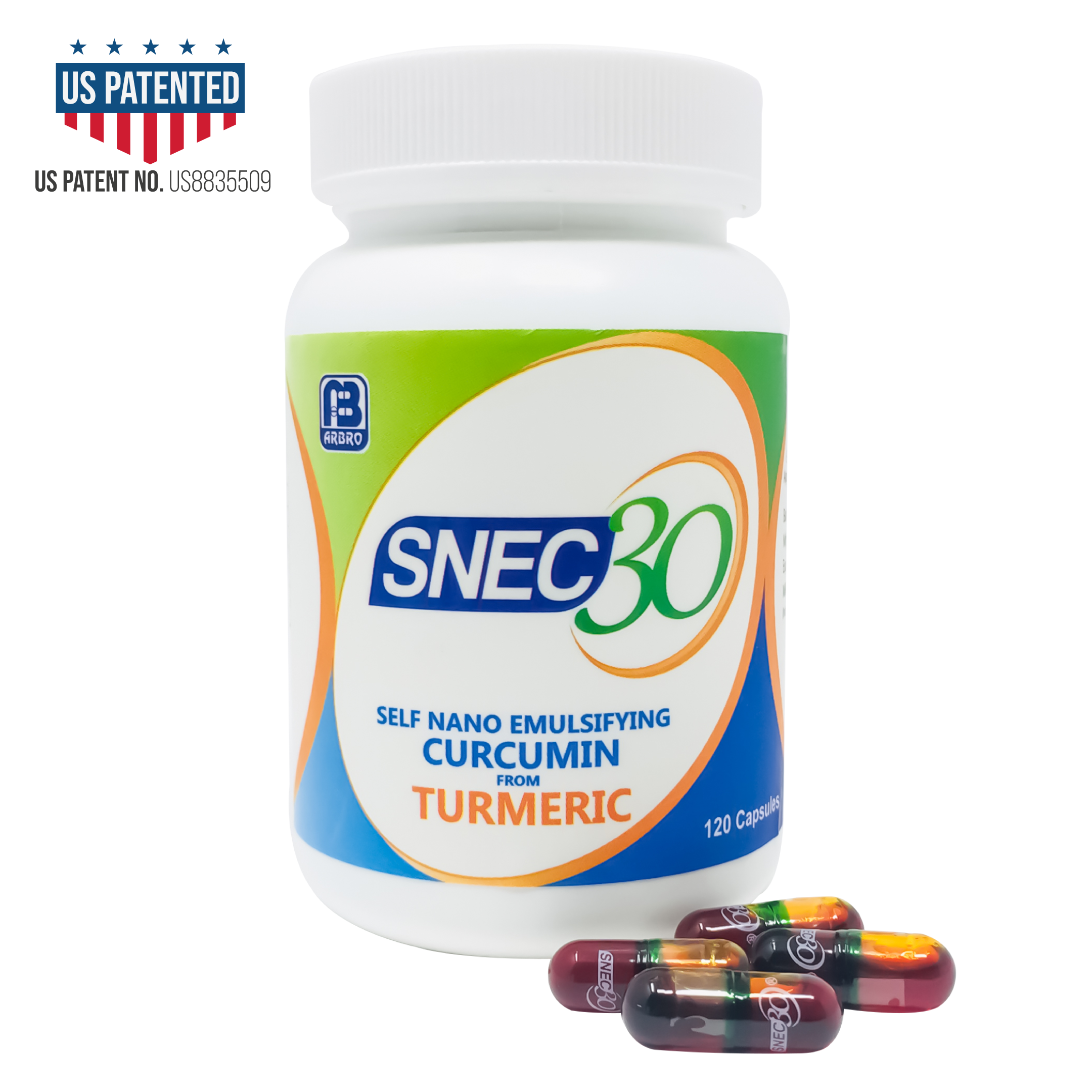 SNEC30 Nano-Curcumin 120 Capsules